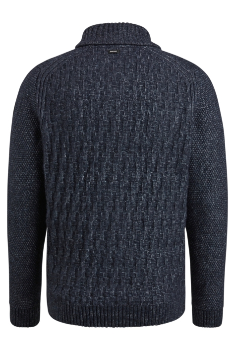 Vanguard button jacket wool blend